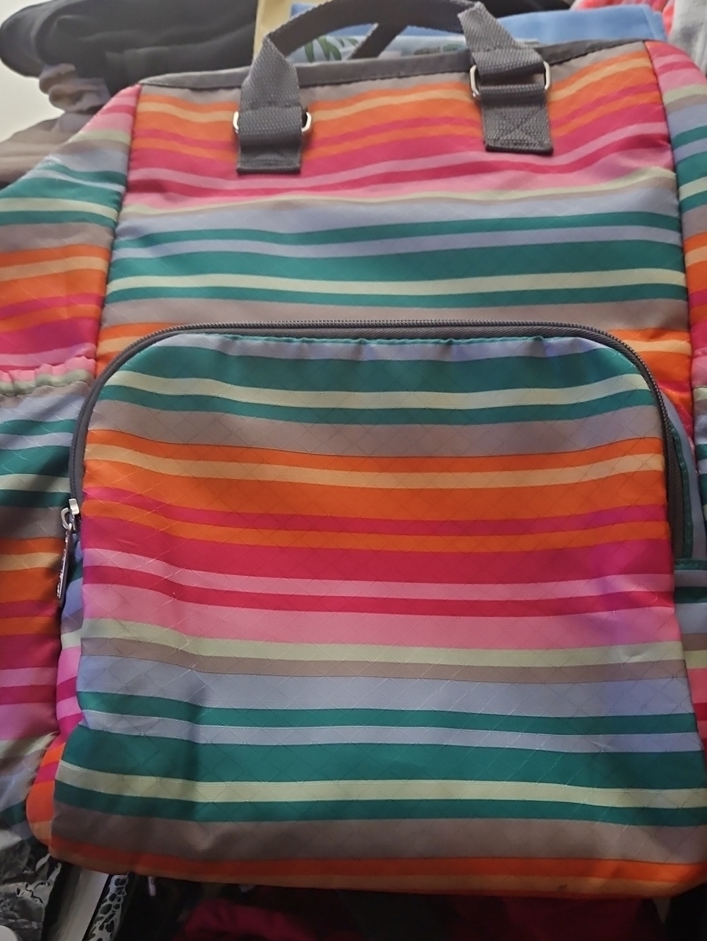 Thirty-One Adventures Stripe Backpack